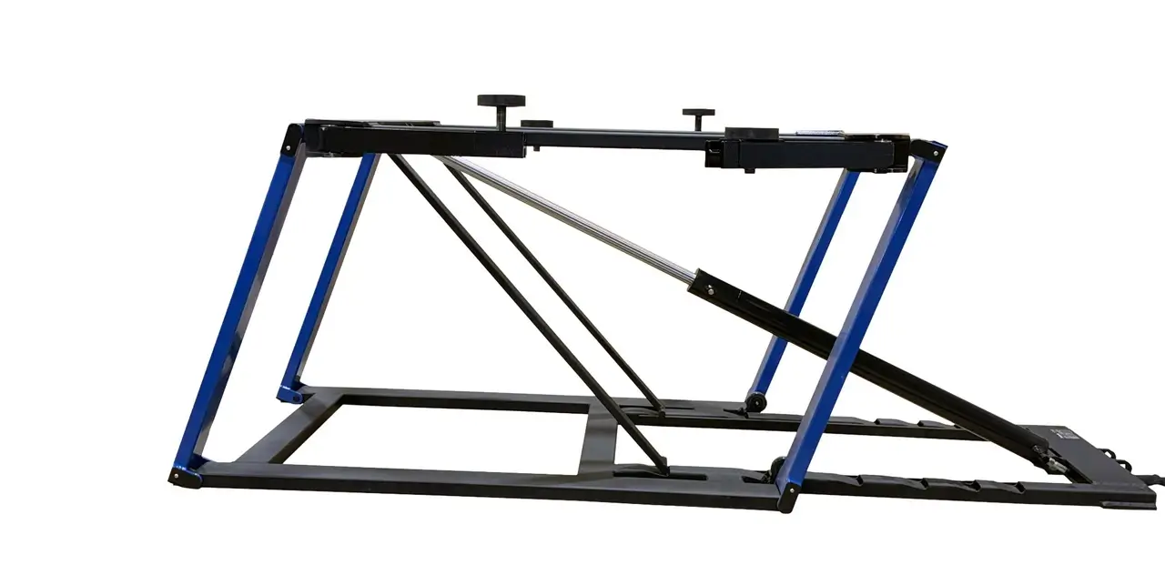 ATLAS VERSA EXTENDED MID RISE LIFT WITH PNEUMATIC PUMP