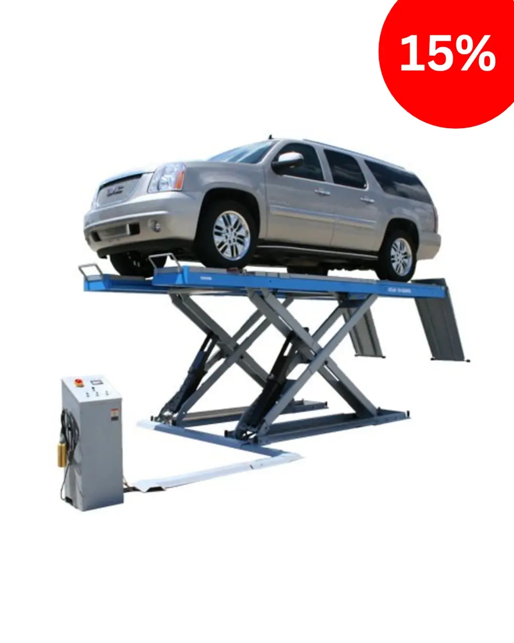 ATLAS 12ASL 12,000 Lbs. Capacity Commercial Grade Alignment Scissor Lift