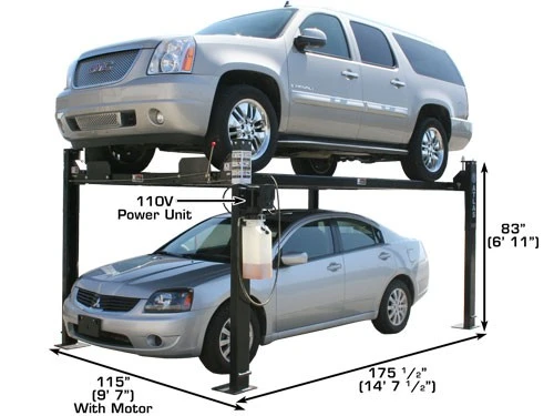 ATLAS Garage Pro 8000 4 Post Lift