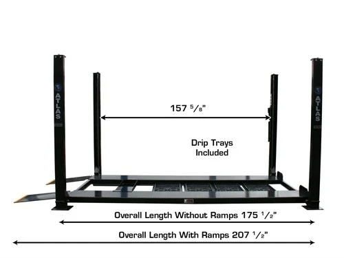 ATLAS Garage Pro 8000 EXT 4 Post Lift