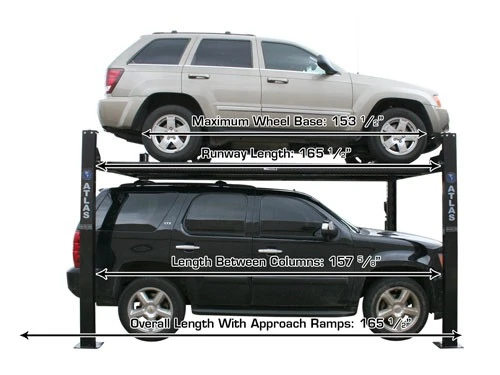 ATLAS Garage Pro 8000 EXT 4 Post Lift