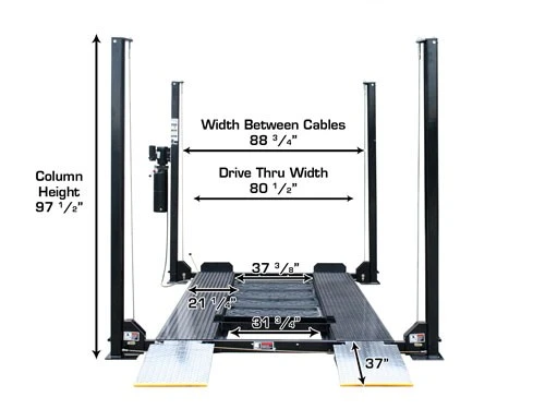 ATLAS Garage Pro 8000 EXT 4 Post Lift