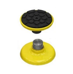 Round Lift Adapter w/ Rubber Pad, 1.5″ Peg
