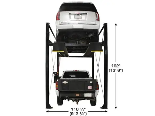 ATLAS ST-7000 SUPER TALL 4 Post Lift 7,000lbs Capacity