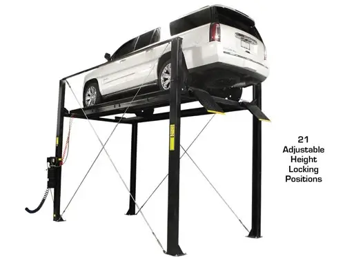 ATLAS ST-7000 SUPER TALL 4 Post Lift 7,000lbs Capacity