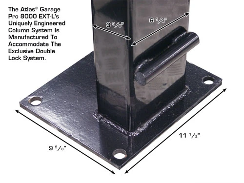 ATLAS Garage Pro 8000 EXT-L 4 Post Lift (EXTRA TALL, EXTRA LONG)