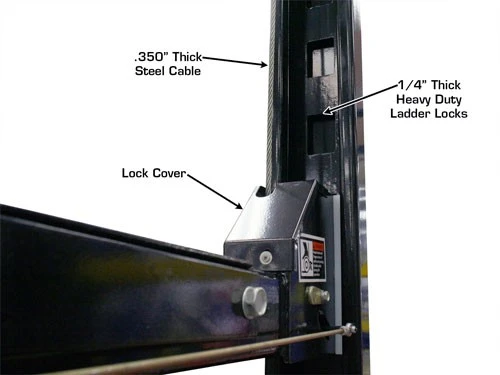 ATLAS Garage Pro 8000 EXT-L 4 Post Lift (EXTRA TALL, EXTRA LONG)