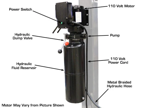 ATLAS Garage Pro 8000 EXT-L 4 Post Lift (EXTRA TALL, EXTRA LONG)