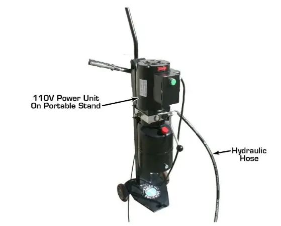 ATLAS TD6MR 6,000 Lbs. Capacity Portable 110 Volt Scissor Lift