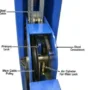 ATLAS 412 12,000 lb Commercial 4-Post Lift