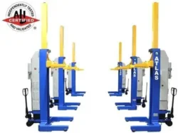 ATLAS 111,000 lb. ALI Certified Mobile Column Lift