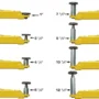 ATLAS Platinum PVL-10 ALI Certified 10,000 Lbs. Symmetric/Asymmetric Adjustable Height 2 Post Overhead Car Lift