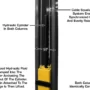 ATLAS Platinum PVL-12 Black ALI Certified 12,000 Lbs. Capacity 2 Post Lift