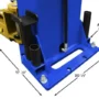ATLAS Platinum PVL-12 Blue ALI Certified 12,000 Lbs. Capacity 2 Post Lift