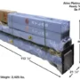 ATLAS Platinum PVL-12 Blue ALI Certified 12,000 Lbs. Capacity 2 Post Lift
