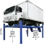 ATLAS Platinum PVL-14 ALI Certified 14,000 Lb. Capacity Commercial Grade 4 Post Lift