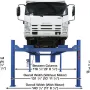 ATLAS Platinum PVL-14 ALI Certified 14,000 Lb. Capacity Commercial Grade 4 Post Lift