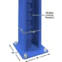 ATLAS Platinum PVL-14 ALI Certified 14,000 Lb. Capacity Commercial Grade 4 Post Lift