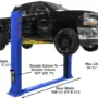 ATLAS Platinum PVL-9BP ALI Certified Baseplate 9,000 lbs. Capacity 2 Post Above Ground Car Lift
