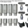 ATLAS Platinum PVL-9BP ALI Certified Baseplate 9,000 lbs. Capacity 2 Post Above Ground Car Lift