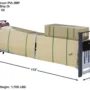 ATLAS Platinum PVL-9BP ALI Certified Baseplate 9,000 lbs. Capacity 2 Post Above Ground Car Lift