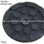 Round Rubber Lift Pad
