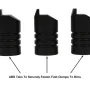 ATLAS Fast Clamp Three Point 10″-24″ Non-Runout Wheel Clamps (Set Of 4)
