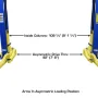 ATLAS Pro-9D Overhead 9,000 lbs. Capacity 2 Post Lift
