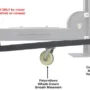 Ensemble de roulettes (PRO8000/8000EXT)