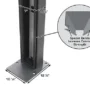 ATLAS 408-SL Premium 8,000 Lbs. Capacity Portable Hobbyist 4 Post Lift