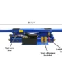 ATLAS RJ-6000 Air/Hydraulic Center Rolling Jack 6,000 Lbs. Capacity with Truck Adapters