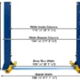 ATLAS BP10000 Baseplate 2 Post Lift
