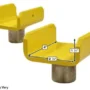 Truck Frame Adapters, 1.5″ Peg