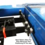 ATLAS RJ-8000 Air/Hydraulic Center Rolling Jack 8,000 Lbs. Capacity with Truck Adapters