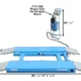 ATLAS Kwik Bay Commercial Grade Open Center Portable 7,000 Lbs. Capacity with Support Bars