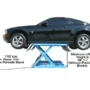 ATLAS Kwik Bay Commercial Grade Open Center Portable 7,000 Lbs. Capacity with Support Bars