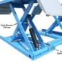 ATLAS Kwik Bay Commercial Grade Open Center Portable 7,000 Lbs. Capacity with Support Bars