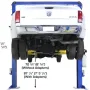 ATLAS Platinum PVL-15 ALI Certified Overhead 15,000 lbs. Capacity 2 Post Above Ground Car Lift