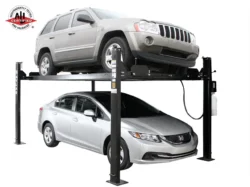 ATLAS Apex 8 Extra Tall Hobbyist Four Post Lift - ALI Certified