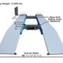 ATLAS 12ASL 12,000 Lbs. Capacity Commercial Grade Alignment Scissor Lift
