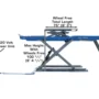 ATLAS 12AWFSL 12,000 Lbs. Capacity Alignment Scissor Lift with Wheels-Free System
