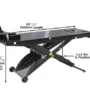 ATLAS HT-ACL Cycle Lift 1,000 Capacity with Drop In Rear Wheel Roller Plate