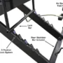 ATLAS HT-ACL Cycle Lift 1,000 Capacity with Drop In Rear Wheel Roller Plate