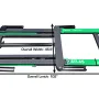 ATLAS VERSA EXTENDED MID RISE LIFT WITH PNEUMATIC PUMP