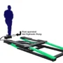 ATLAS VERSA EXTENDED MID RISE LIFT WITH PNEUMATIC PUMP