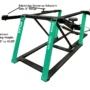 ATLAS VERSA EXTENDED MID RISE LIFT WITH PNEUMATIC PUMP