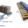 ATLAS Kwik Bay Commercial Grade Open Center Portable 7,000 Lbs. Capacity with Support Bars
