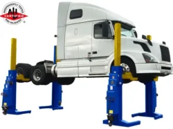 ATLAS WIRELESS MOBILE COLUMN LIFT. 14,000 LBS CAPACITY PER COLUMN