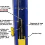 ATLAS 9KBP Baseplate 9,000 lbs. Capacity 2 Post Lift