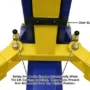 ATLAS 9KBP Baseplate 9,000 lbs. Capacity 2 Post Lift